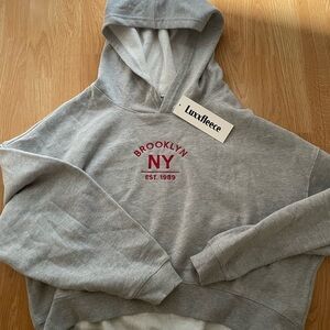 Gray Brooklyn Hoodie